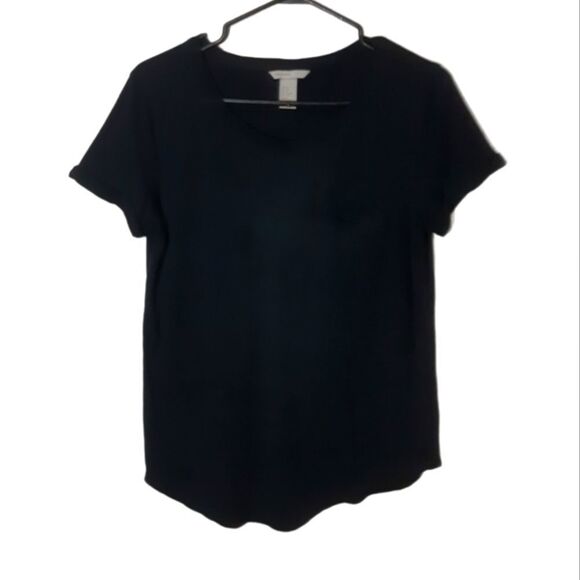 H&M Basics Black Tshirt - Picture 1 of 5